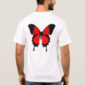 T-shirt Conception papillon (Dos)