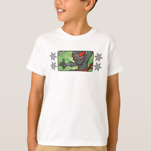 T-shirt Conception personnalisable de Ninja et d'étoiles