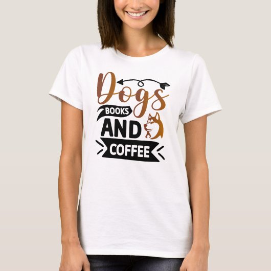 T-shirt Conception personnalisée de devis de chien drôle (Devant)