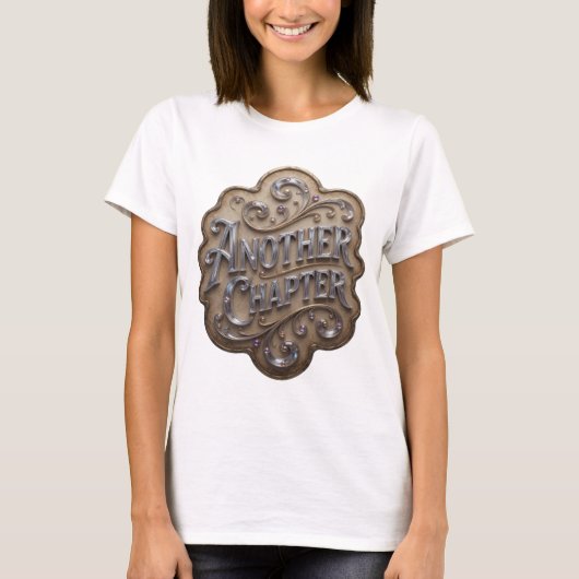 T-shirt Conception personnalisée Edgy Silver ANOTHER CHAPT (Devant)