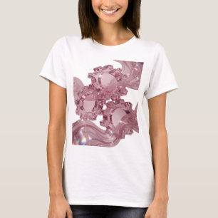 T-shirt Conception personnalisée GEARS OF GRACE Rose ludiq