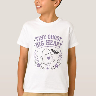 T-shirt Conception Petit Fantôme Grand Cœur