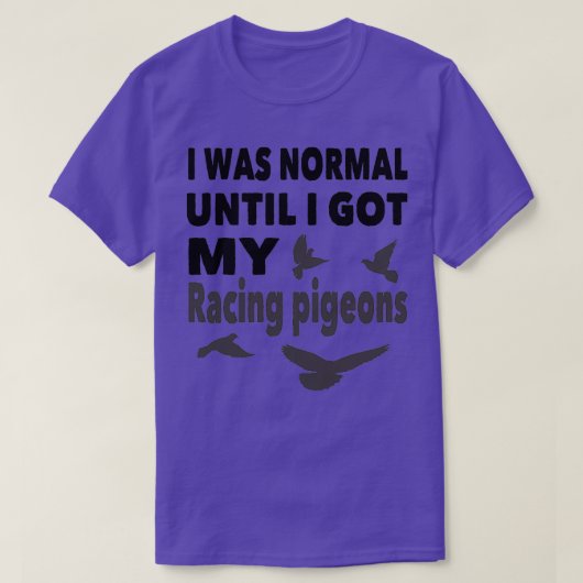 T-shirt Conception Pigeon Racing (Design devant)