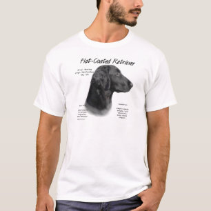 T-shirt Conception Plat-Enduite d'histoire de chien