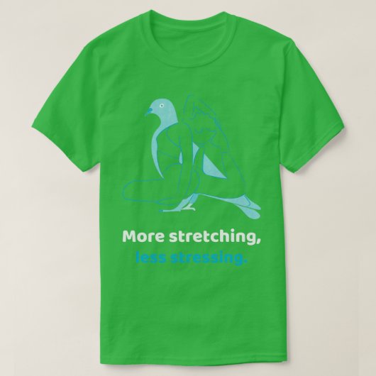T-shirt Conception plus étoffée moins stressante (Design devant)