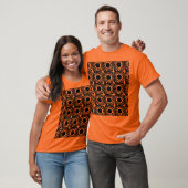 T-shirt Conception pop en orange (Unisexe)