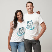 T-shirt Conception pour amateurs de chats mignons dans un (Unisexe)