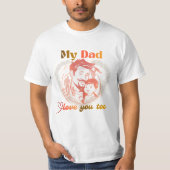 T-shirt Conception pour la fête des pères | conception de (Devant)