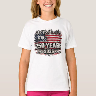 T-shirt Conception pour le 250e anniversaire de « Nous, le