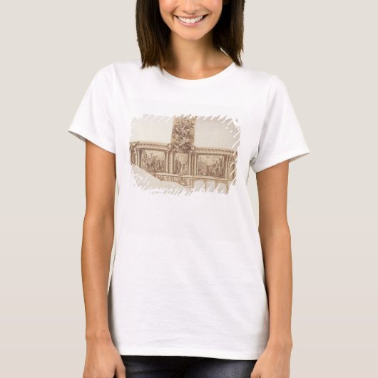 T-shirt Conception pour murs de plafond et escalier (stylo (Devant)