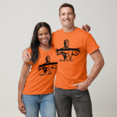T-shirt Conception publicitaire Retro Bodybuilder (Unisexe)