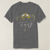 T-shirt Conception Rangar Cool de Vikings barrés (Design devant)