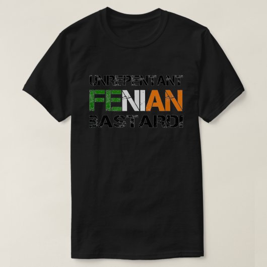 T-shirt Conception républicaine fénérienne irlandaise impé (Design devant)