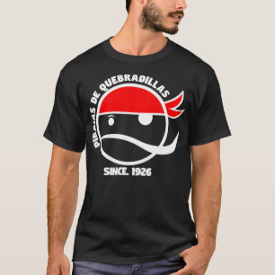 T-shirt Conception Rétro De Piratas De Quebradillas