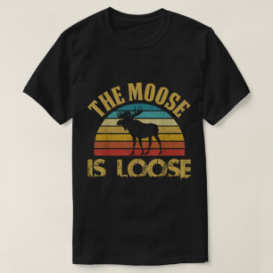 T-shirt Conception Rétro « L'élan est lâché »