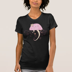 T-shirt Conception rose mignonne de méduses de bande