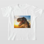 T-shirt Conception Rugissement T-Rex (Poser)