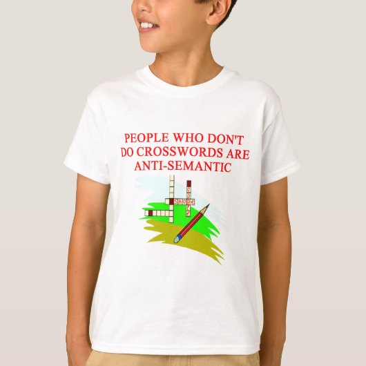 T-shirt conception scabble et de mots croisé de jeu de (Devant)