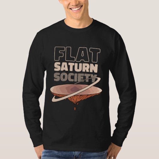 T-shirt Conception scientifique de la société Saturn Flat (Devant)