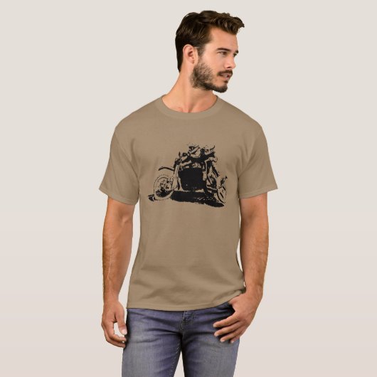 T-shirt Conception simple de Sidecarcross (Devant entier)