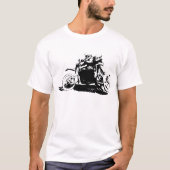 T-shirt Conception simple de Sidecarcross (Devant)