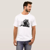 T-shirt Conception simple de Sidecarcross (Devant entier)
