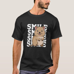 T-shirt Conception SMILE Pour Un Amoureux Quokka