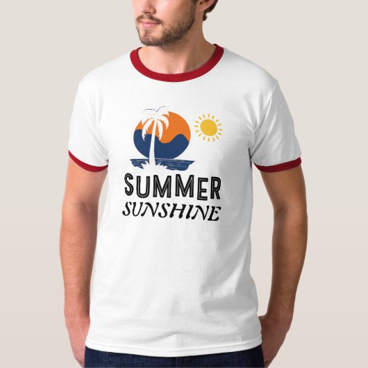 T-shirt Conception Soleil d'Été (Devant)