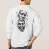 T-SHIRT CONCEPTION SOURIRE ET CRY (Dos)