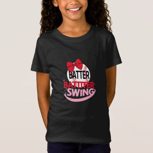 T-Shirt Conception Sur Le Thème Du Baseball "Batter Batter (Devant)