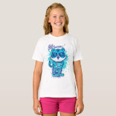 T-shirt Conception tendance café chaud (Devant entier)