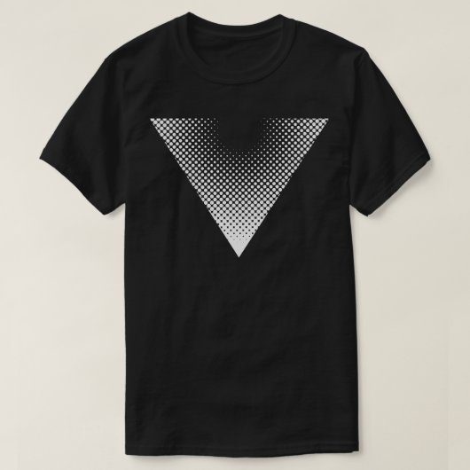T-shirt Conception triangulaire (Design devant)