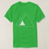 T-shirt conception triangulaire 1 (Design devant)