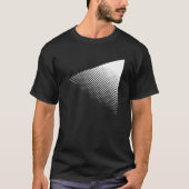 T-shirt conception triangulaire géométrique (Devant)