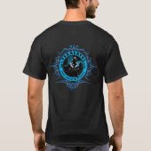 T-shirt Conception tribale de sport (Dos)