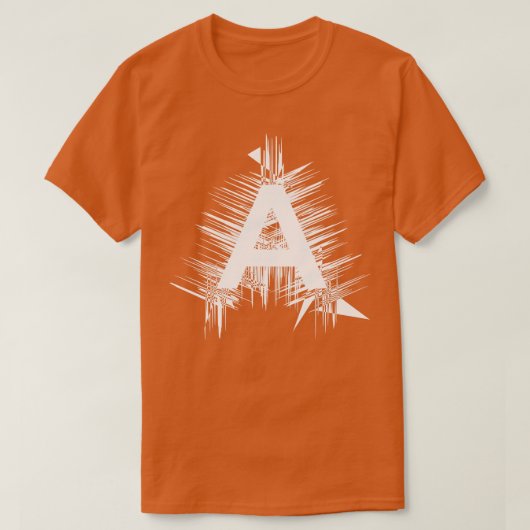 T-shirt conception typographique punk (Design devant)
