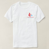 T-shirt Conception uniforme de logo de CVC moderne (Design devant)
