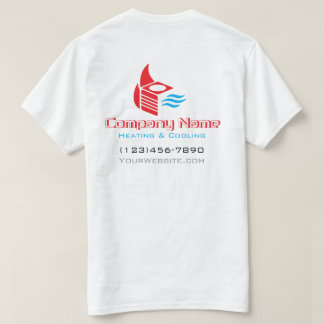 T-shirt Conception uniforme de logo de CVC moderne
