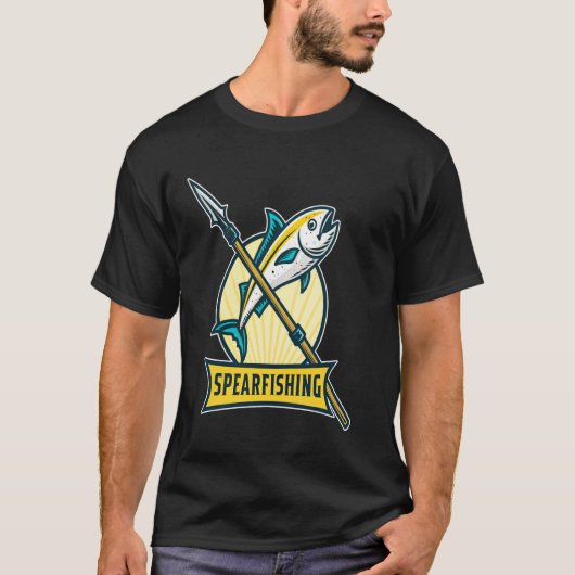 T-shirt Conception unique d'aventure de pêche à l'épuisett (Devant)
