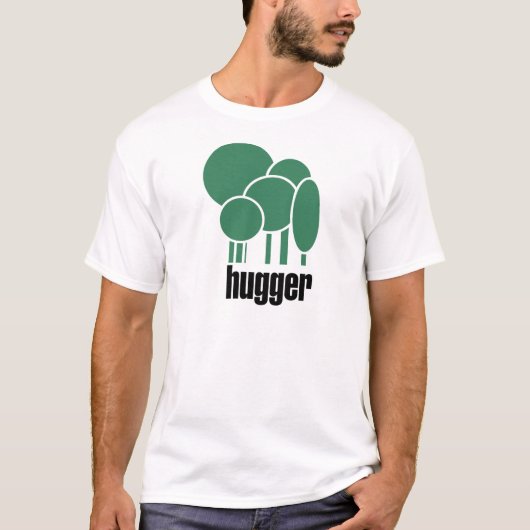 T-shirt Conception unique de hugger d'arbre ! (Devant)