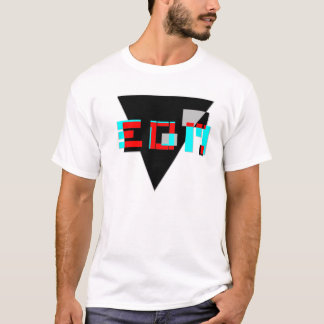 T-shirt Conception unique de la manière" EDM "d'EDM