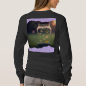 T-shirt Conception unique de papillon (Dos)