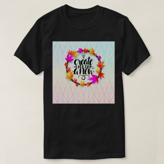T-shirt Conception unique des devis pour Redbubble (Design devant)