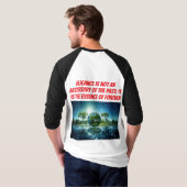 T-SHIRT CONCEPTION UNIQUE ET DURABLE POUR LES JEUNES GARS (Dos entier)