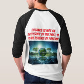 T-SHIRT CONCEPTION UNIQUE ET DURABLE POUR LES JEUNES GARS (Dos)