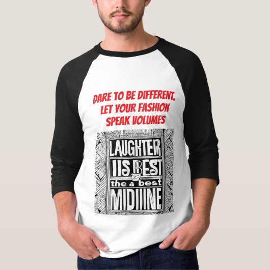 T-SHIRT CONCEPTION UNIQUE ET DURABLE POUR LES JEUNES GARS (Devant)