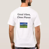 T-shirt conception unique pour fortune durable terre (Dos)