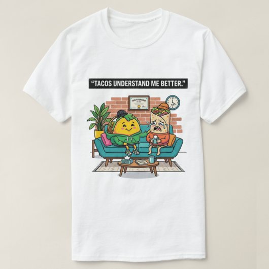 T-shirt Conception vectorielle amusante sur le thème de l (Design devant)