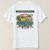 T-shirt Conception vectorielle amusante sur le thème de l (Design dos)