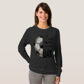 T-shirt Conception vectorielle de citation de gravure vint (Devant entier)